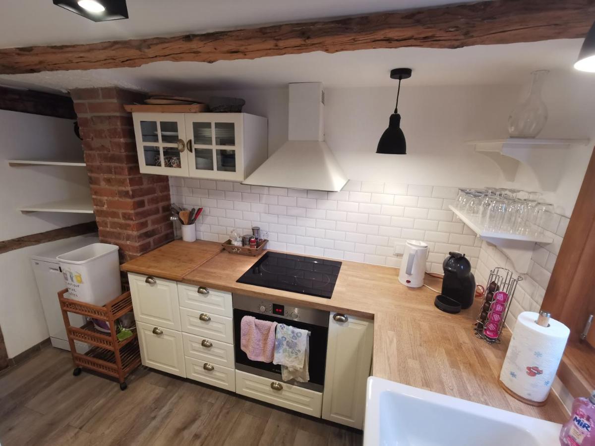 Kesseldorf Une Maison A Colombages - Cosy, Lumineuse Et Sauna מראה חיצוני תמונה