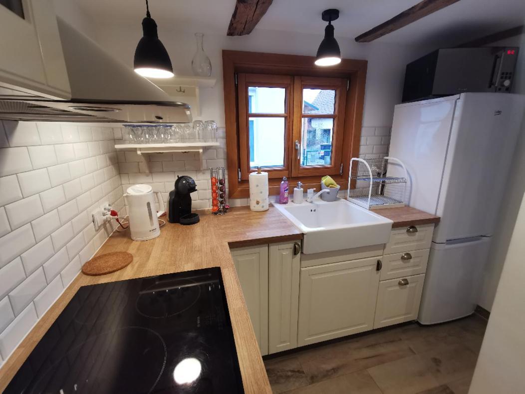 Kesseldorf Une Maison A Colombages - Cosy, Lumineuse Et Sauna מראה חיצוני תמונה