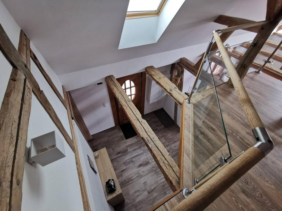 Kesseldorf Une Maison A Colombages - Cosy, Lumineuse Et Sauna מראה חיצוני תמונה