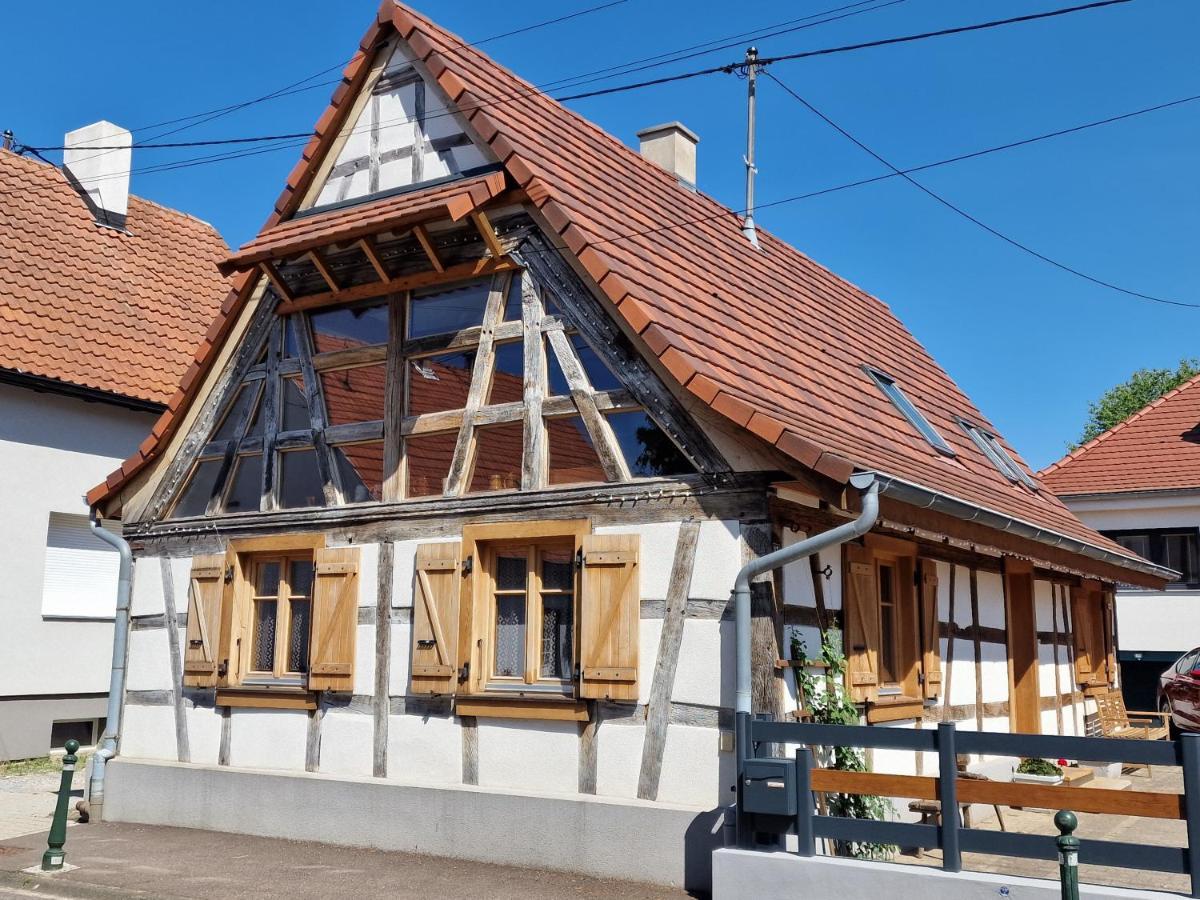 Kesseldorf Une Maison A Colombages - Cosy, Lumineuse Et Sauna מראה חיצוני תמונה