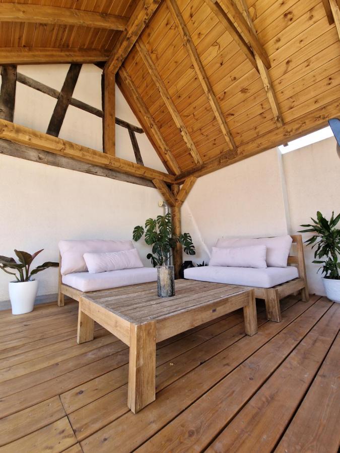 Kesseldorf Une Maison A Colombages - Cosy, Lumineuse Et Sauna מראה חיצוני תמונה