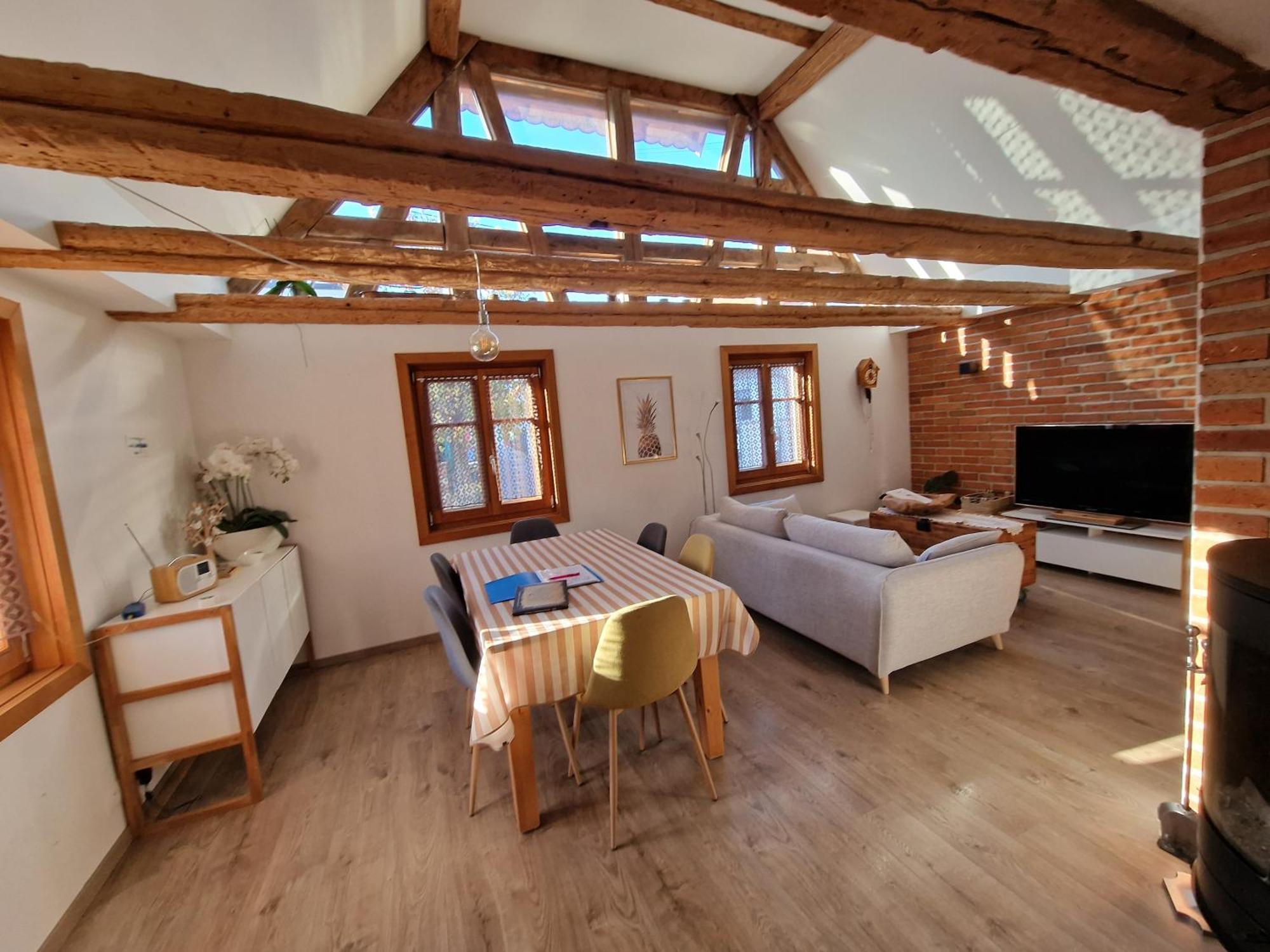 Kesseldorf Une Maison A Colombages - Cosy, Lumineuse Et Sauna מראה חיצוני תמונה